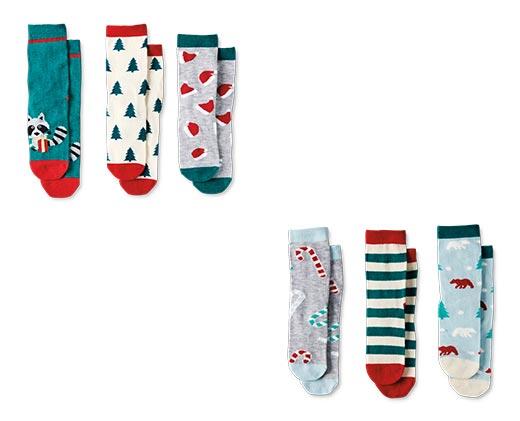 Merry Moments 
 Children's 3 Pack Holiday Socks
