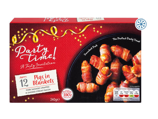 Partytime Pigs in Blankets