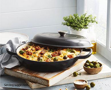 Cast Iron French Pan