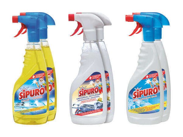 Sipuro Küchenreiniger/ Universal Fettlöser/ Badreiniger