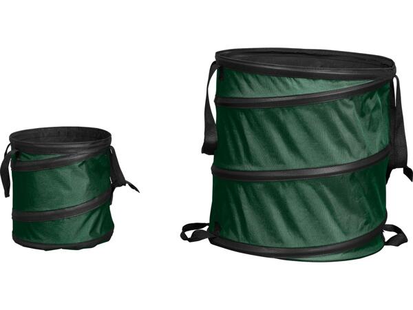 Pop-up garden waste bag set, 2 pieces