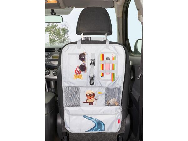 Car back seat organizer