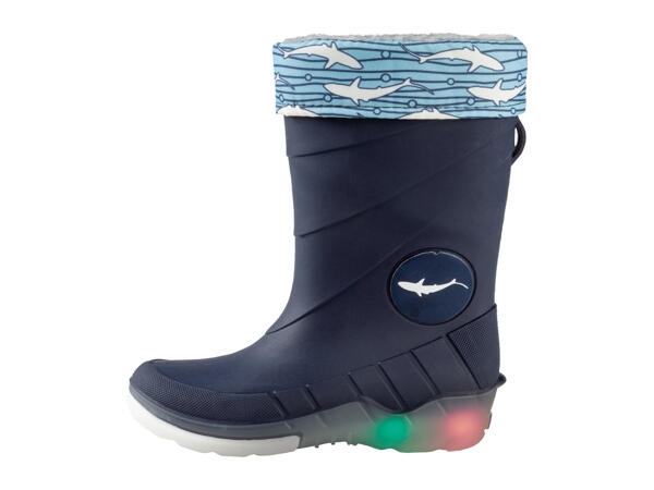 Lupilu Kids' Light-Up Wellington Boots