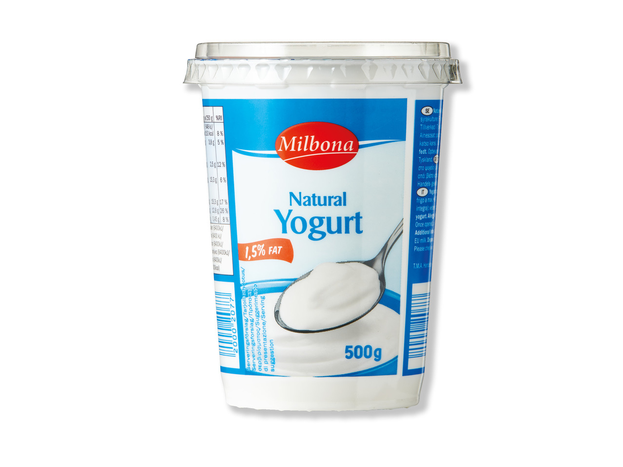 MILBONA Yoghurt naturel