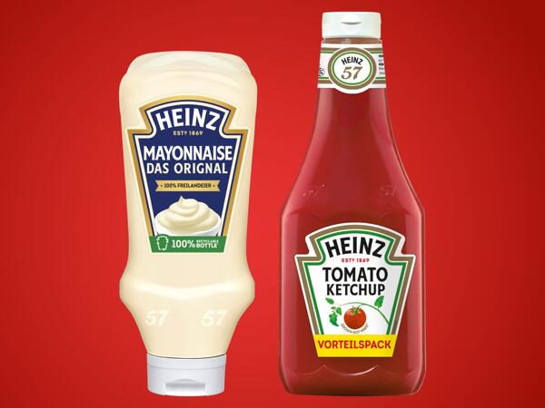Mayonnaise oder Tomatenketchup