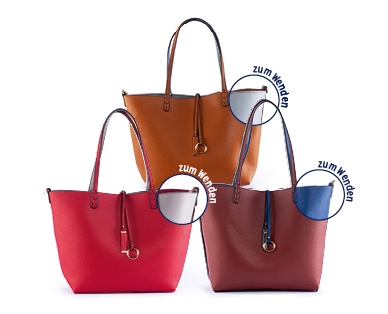 Handtasche mit Wendefunktion