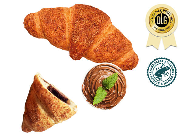 Nuss-Nougat-Croissant