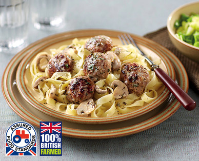 Specially Selected Outdoor Bred Pork Meatballs