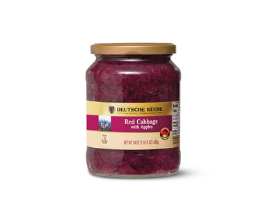 Deutsche Küche German Style Red Cabbage with Apples