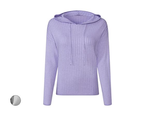 Pull en maille côtelée