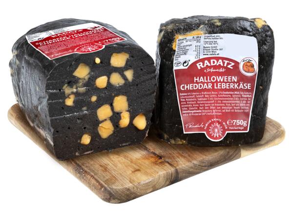 Halloween Cheddar Leberkäse
