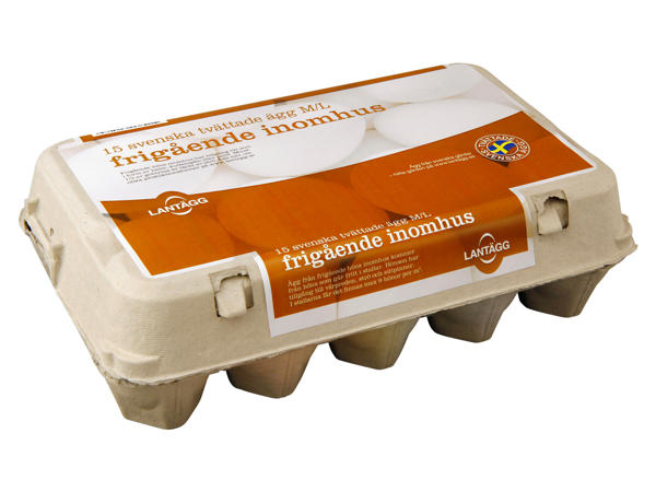 Ägg, 15-pack