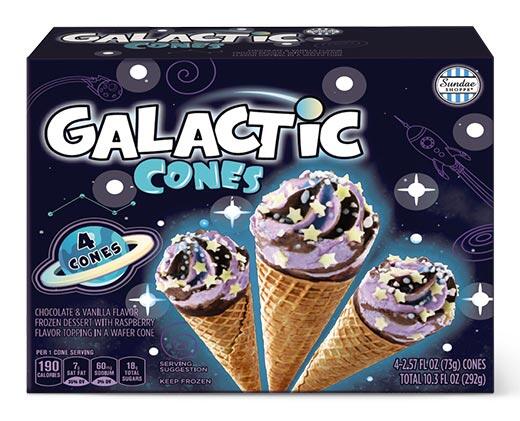 Sundae Shoppe 
 Unicorn, Galactic or Mermaid Cones