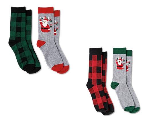 Merry Moments Men's and Ladies Holiday Socks