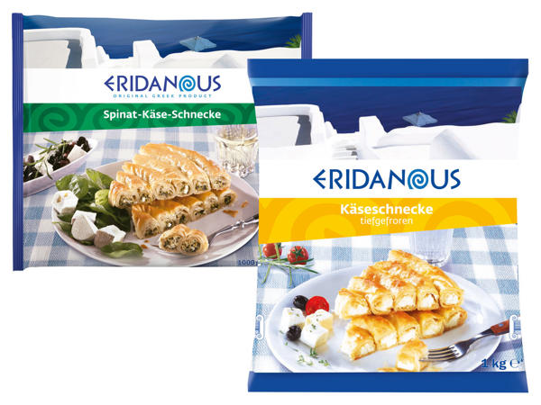 ERIDANOUS Käse- oder Spinat-Käse-Schnecke