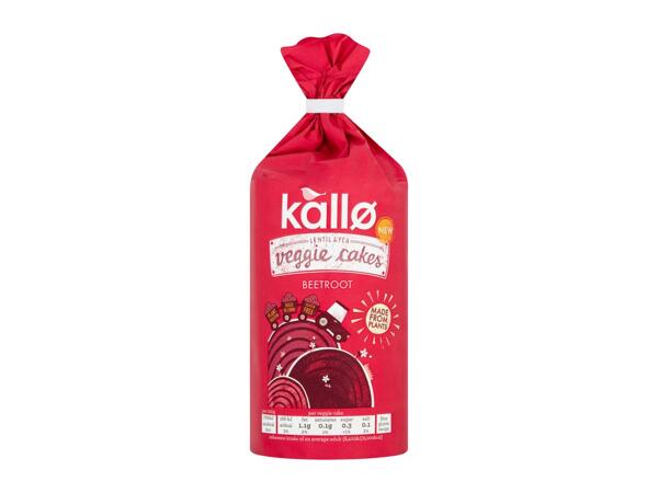 Kallo Veggie Cakes Beetroot
