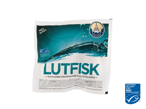 Lutfisk med skinn