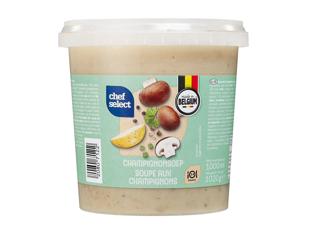 Soupes d'hiver fraîches