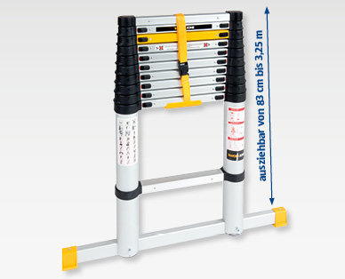 WORKZONE(R) Alu-Teleskopleiter