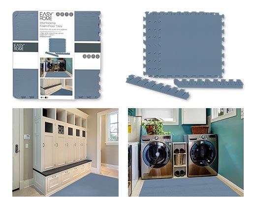 Easy Home Interlocking Foam Floor Tiles