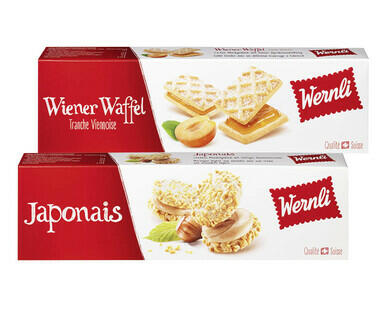 WERNLI 
 BISCOTTINI JAPONAIS/WIENER WAFFEL