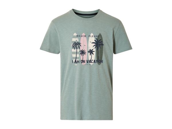 Livergy Men's Green T-Shirt