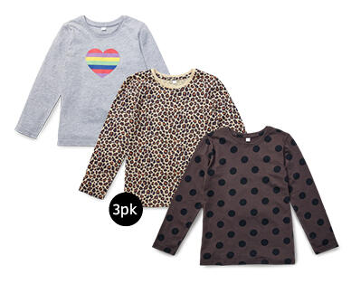 Children's Long Sleeve Tee 3pk