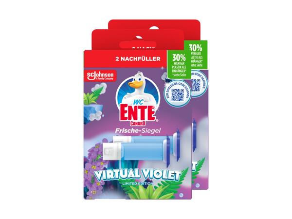 Recharge pierre WC Canard WC, pack de 2