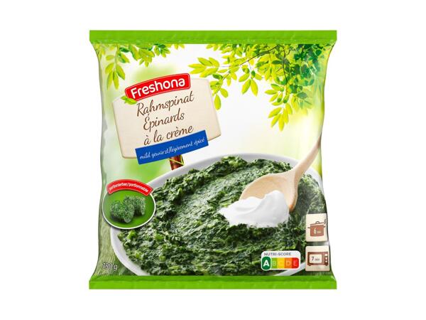 Épinards à la crème