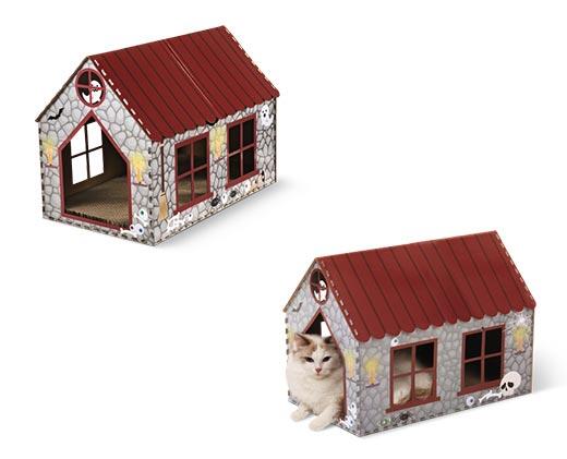 Heart to Tail 
 Halloween Cat Scratching Playhouse