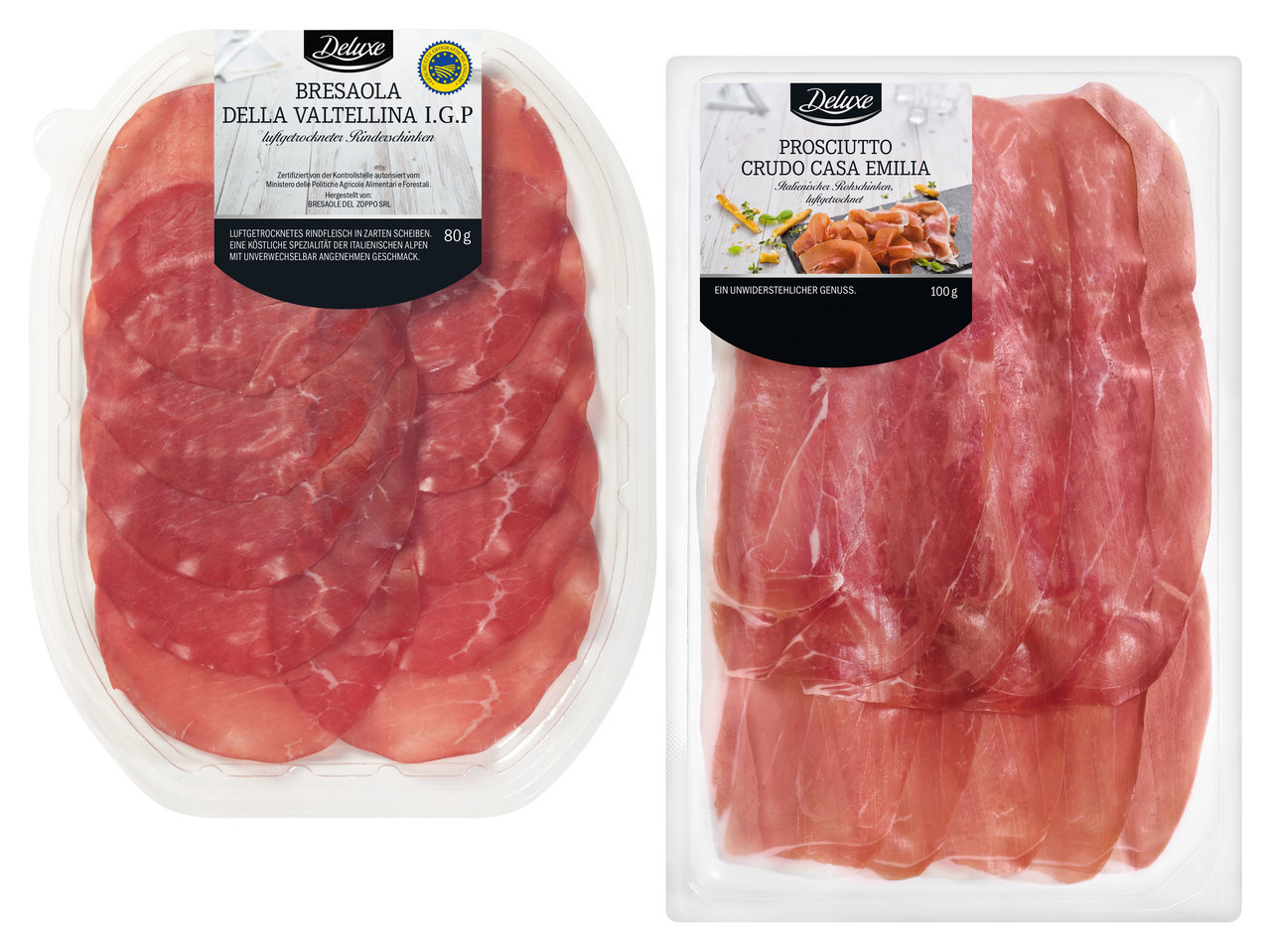 DELUXE Prosciutto Crudo Casa Emilia/Bresaola I.G.P.