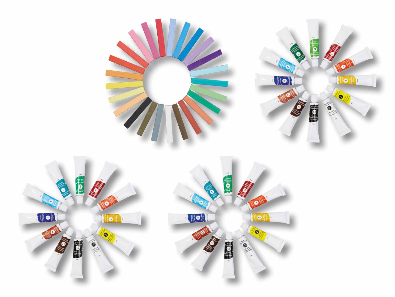Assortiment de couleurs