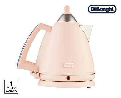 De'Longhi 1.7L Pink or Green Argento Kettle