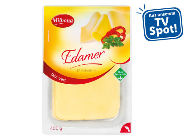 Edamer in Scheiben