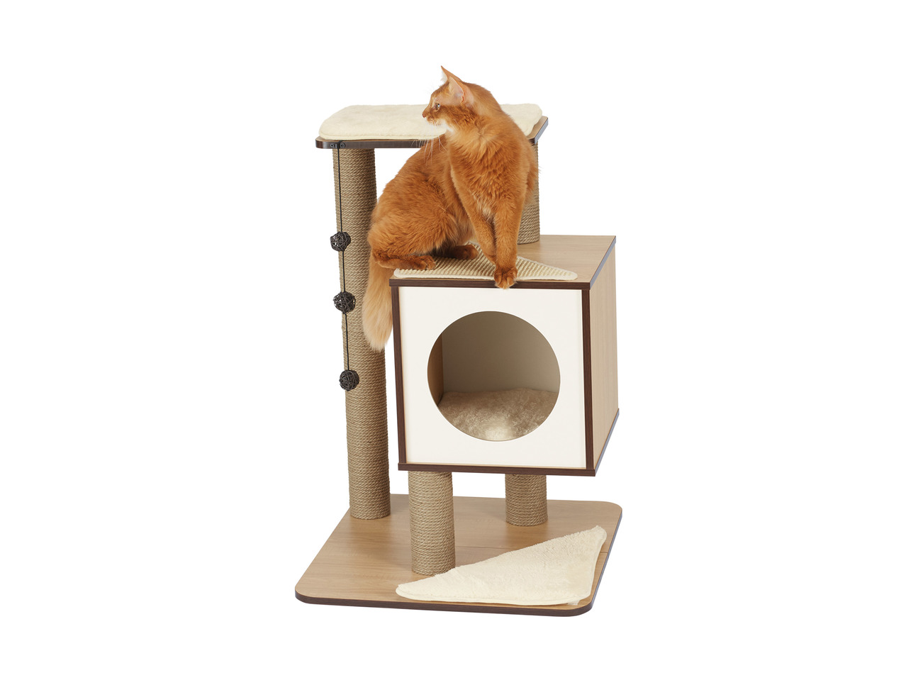 Zoofari Luxury Cat Scratching Post1