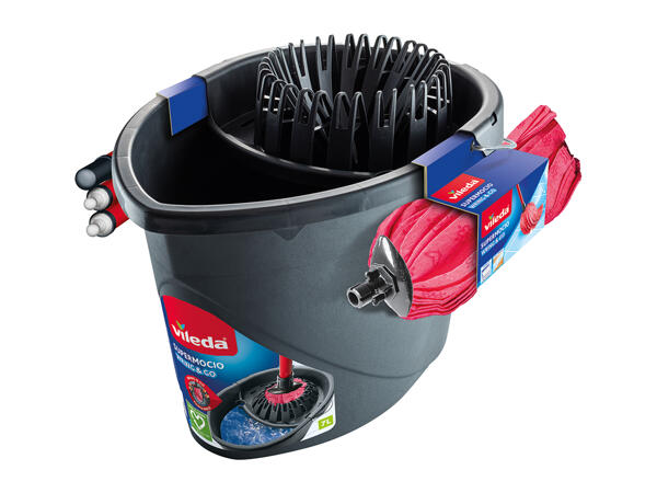 Vileda Supermocio Wring & Go Mop & Bucket Set
