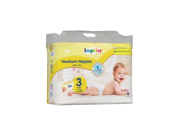 Newborn Nappies Ultra Dry Size 3