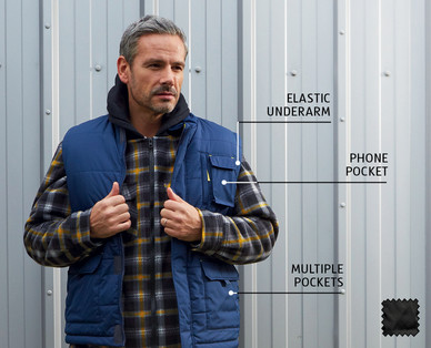 Men's Workwear Bodywarmer