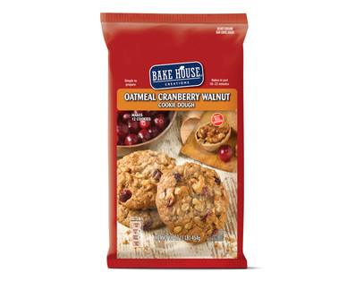 Bake House Creations Oatmeal Cranberry Walnut or Snickerdoodle Cookie Dough