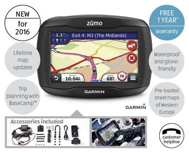 Garmin Zumo 340LM WE Motorbike Sat Nav
