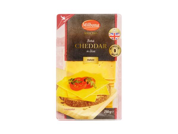 Mature Coloured Cheddar Slices