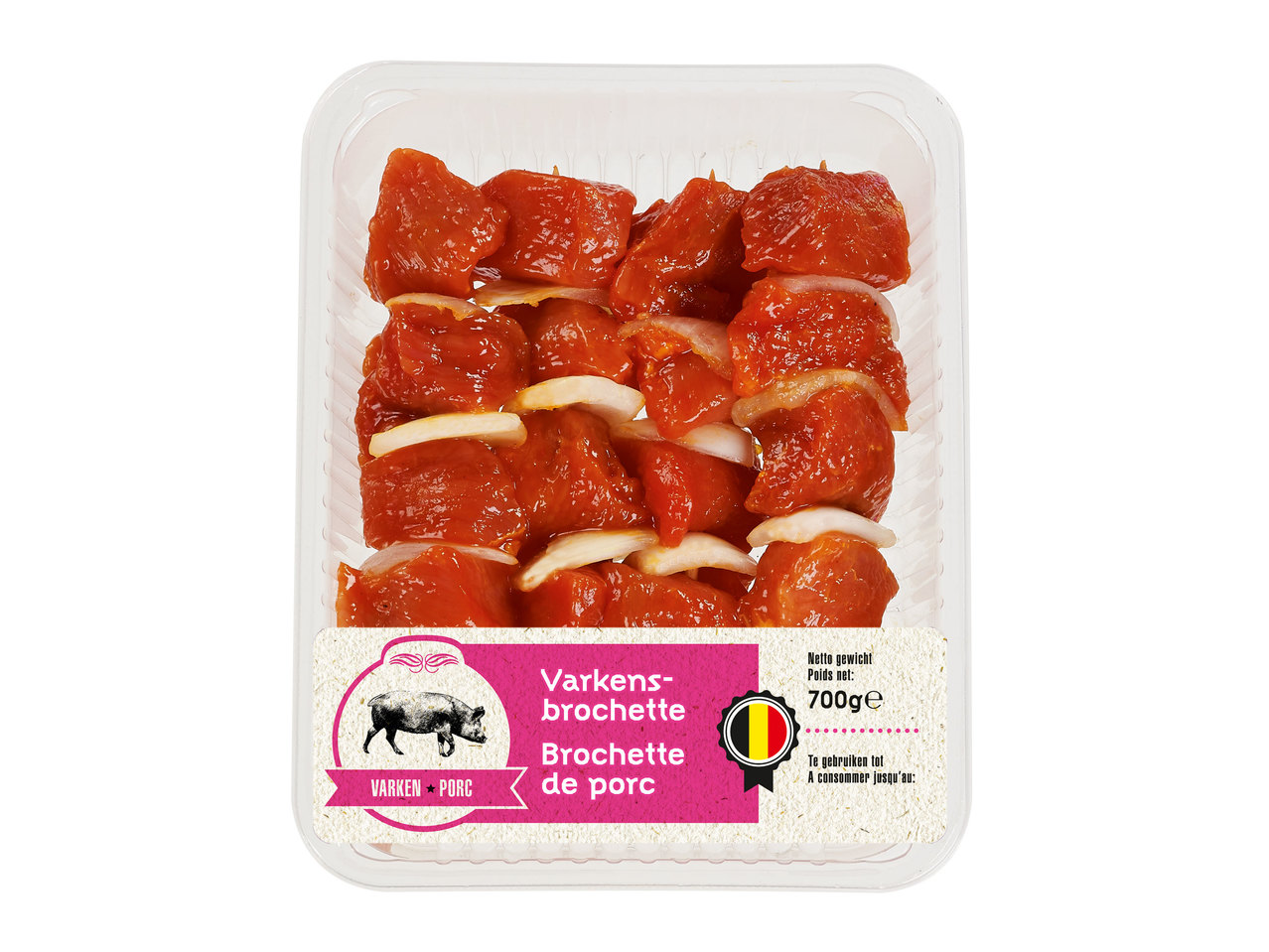 Varkensbrochettes
