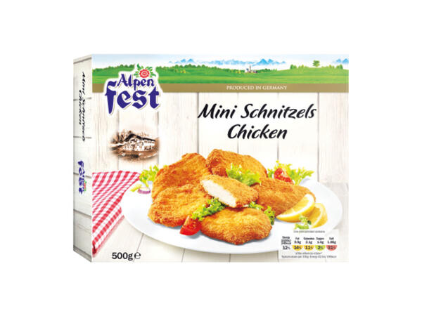 Mini Chicken Schnitzel