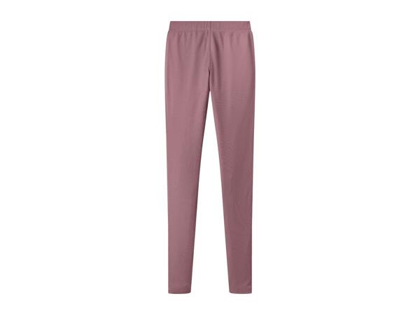 Esmara Ladies' Pink Thermal Long Johns
