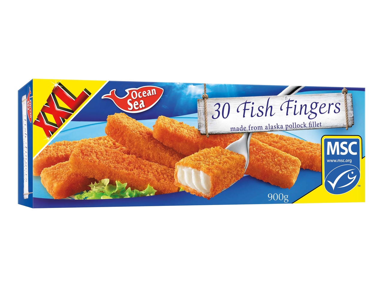 Bâtonnets de poisson XXL