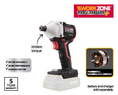 20V Brushless Impact Driver Skin