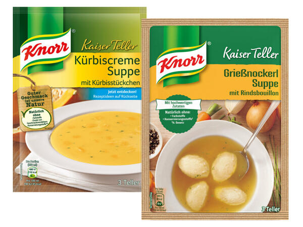 KNORR Kaiser Teller Suppe