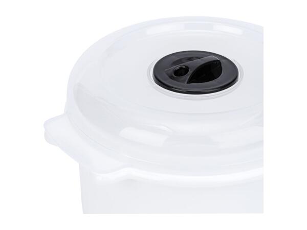 Livarno Home White Microwaveable Container Set - 3 Pieces