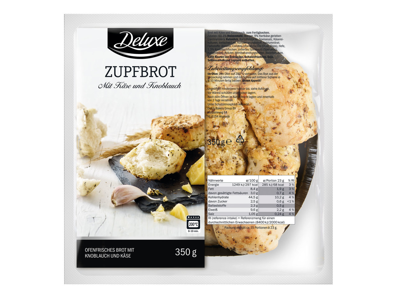 DELUXE Zupfbrot