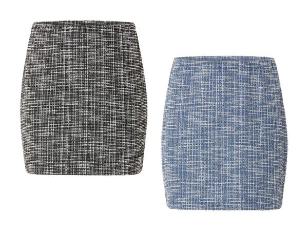 Minijupe en tweed